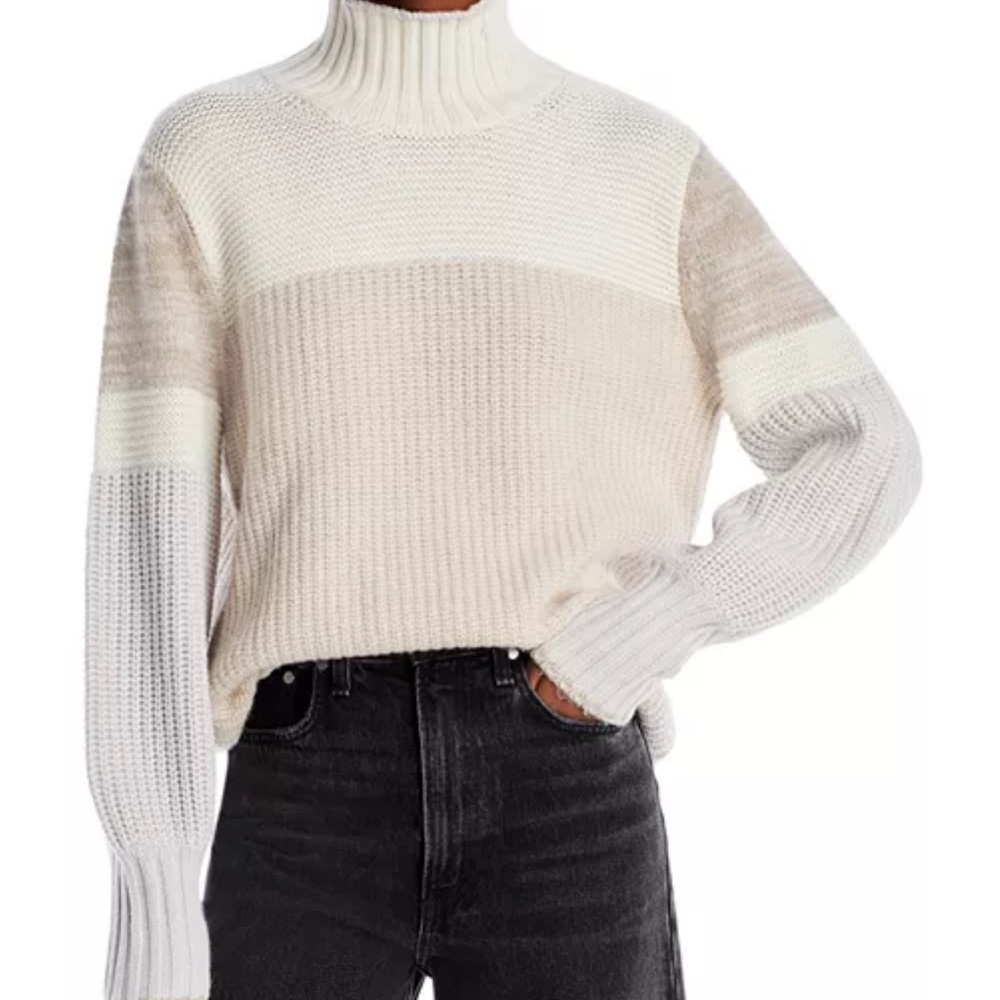 Splendid Marika Color Block Sweater